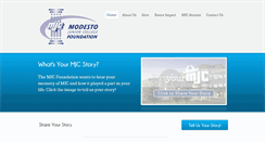 Desktop Screenshot of mjcfoundation.com